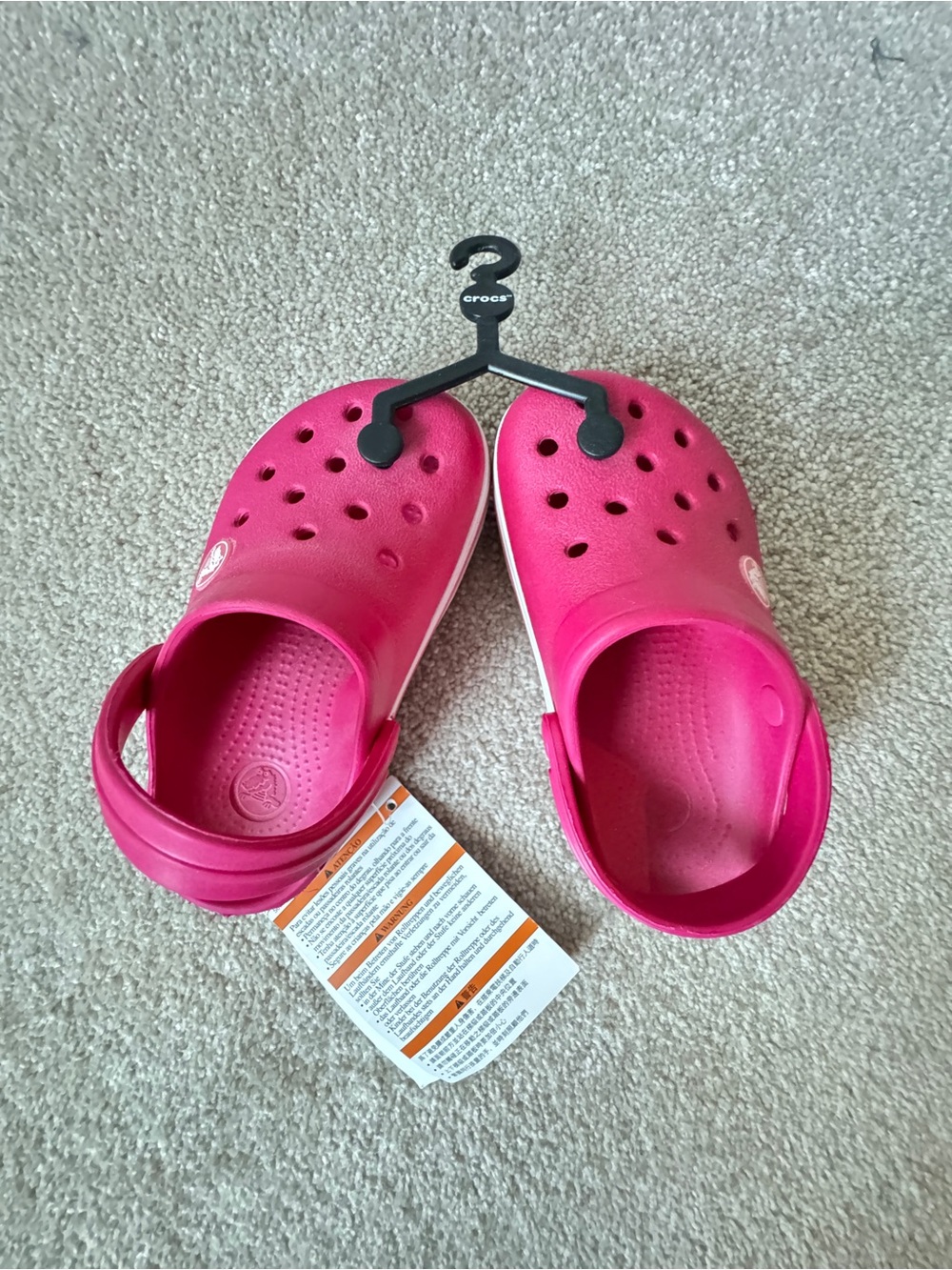 CROCS Kids Water Clog in Hot Pink